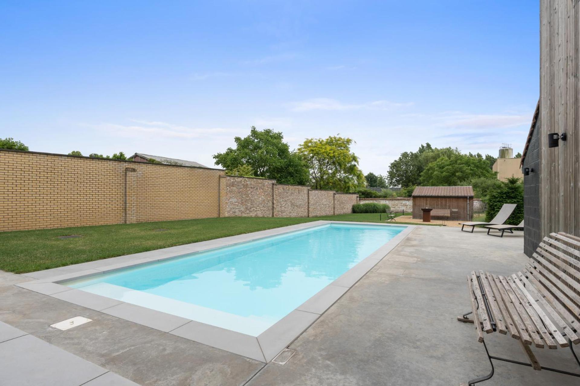 Maison Arthur Vakantiewoning Met Verwarmd Zwembad Lo-Reninge Exterior photo