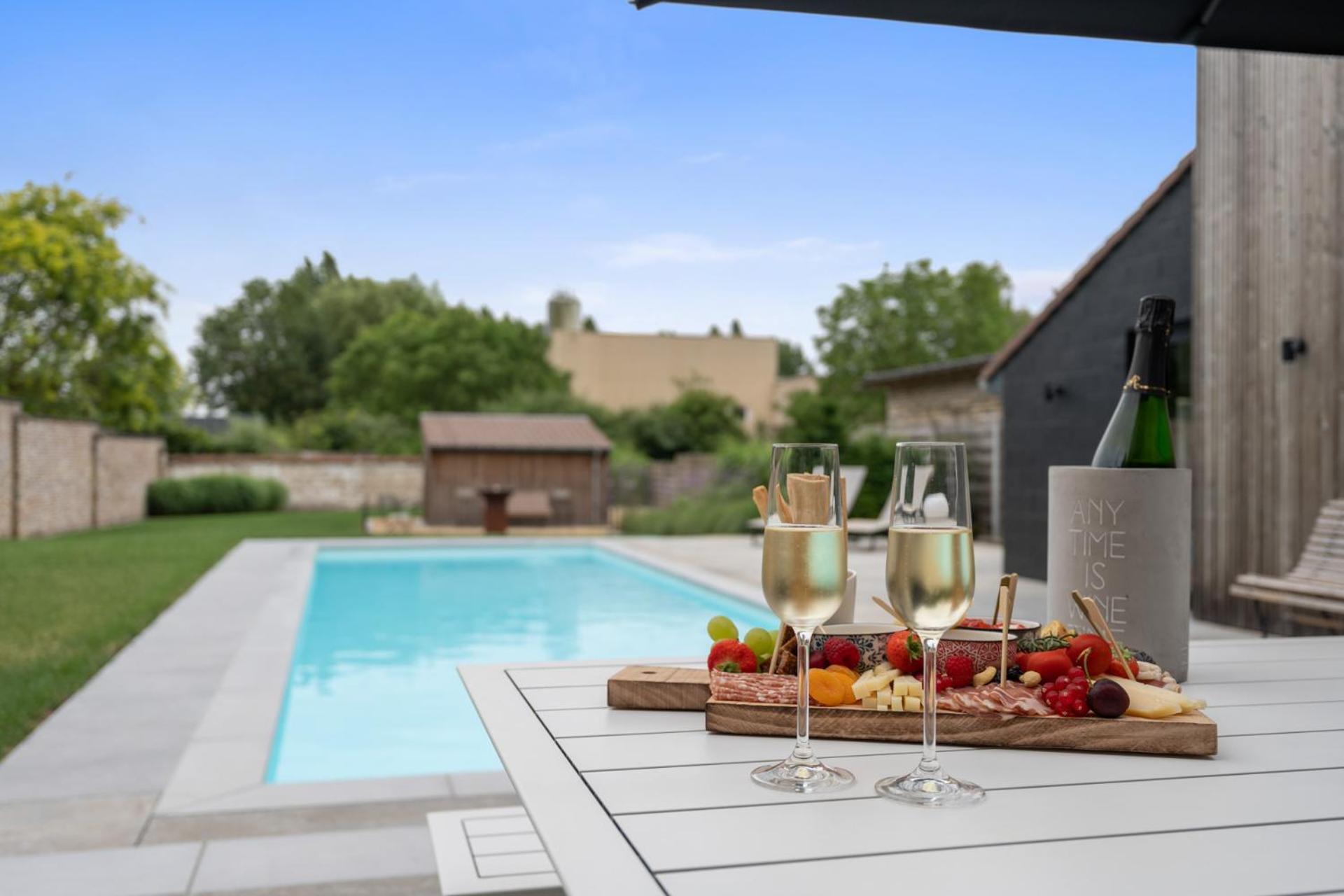 Maison Arthur Vakantiewoning Met Verwarmd Zwembad Lo-Reninge Exterior photo